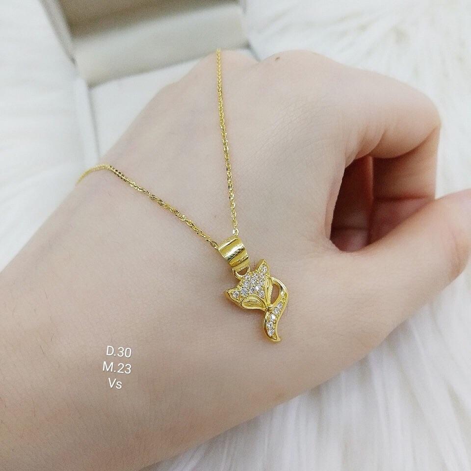 Dây chuyền vàng tây 10k hồ ly