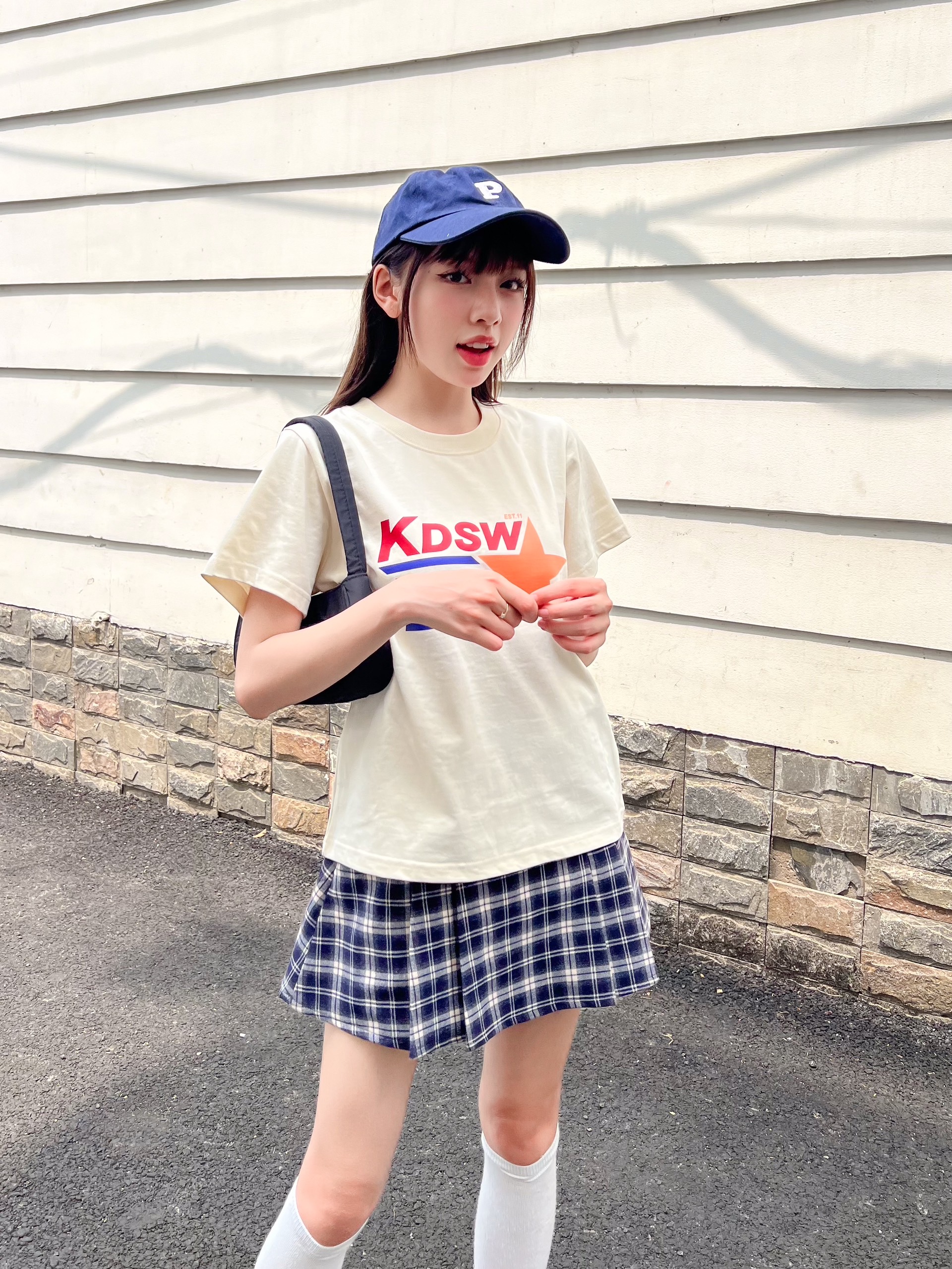 KIDO Áo thun tay ngắn cổ tròn FLAG TEE