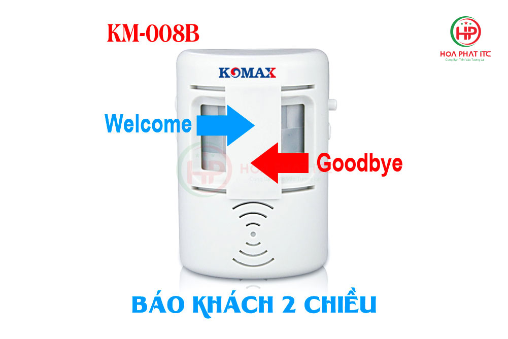 Chuông báo khách hai chiều Komax KM-008B