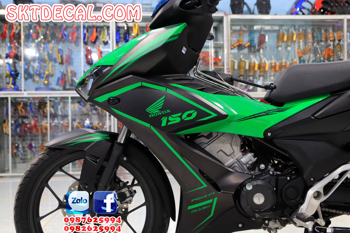 tem trùm winner x xanh đen chỉ