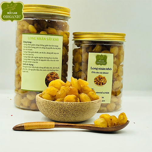 Long nhãn Hưng Yên sấy khô chất lượng(Hộp 350g - 450g)