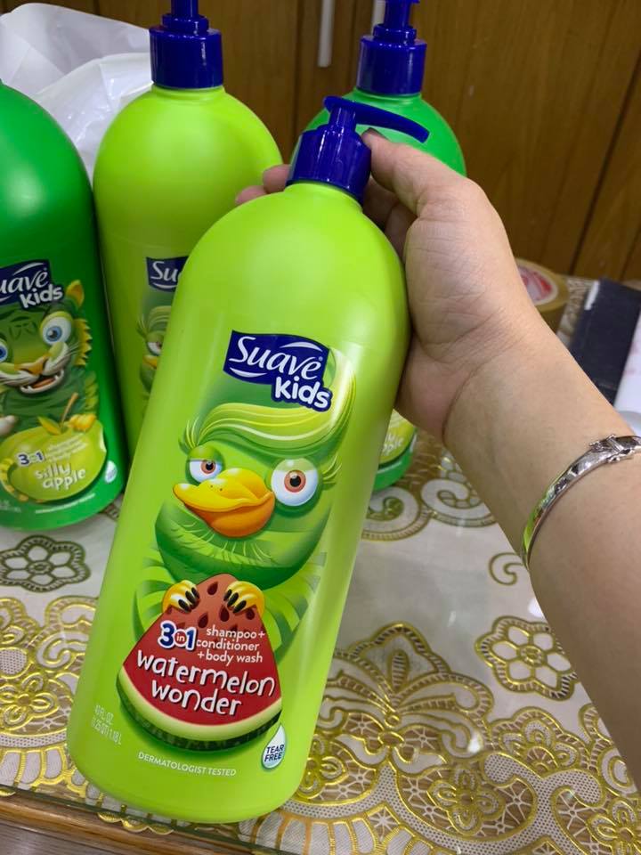 Sữa tắm gội cho trẻ em SUAVE KIDS 450ml