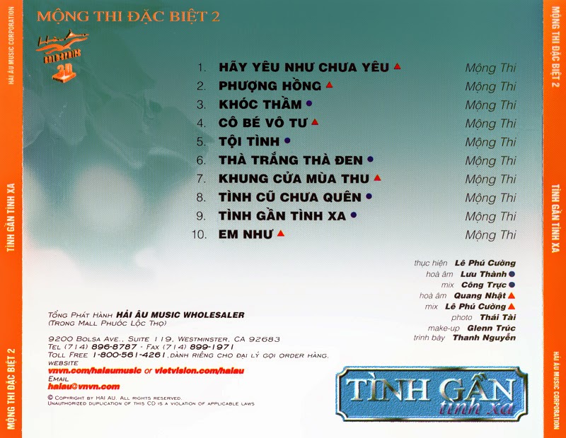 [MDCD] Bộ 4 Đĩa CD Mộng Thi Đặc Biệt 1234