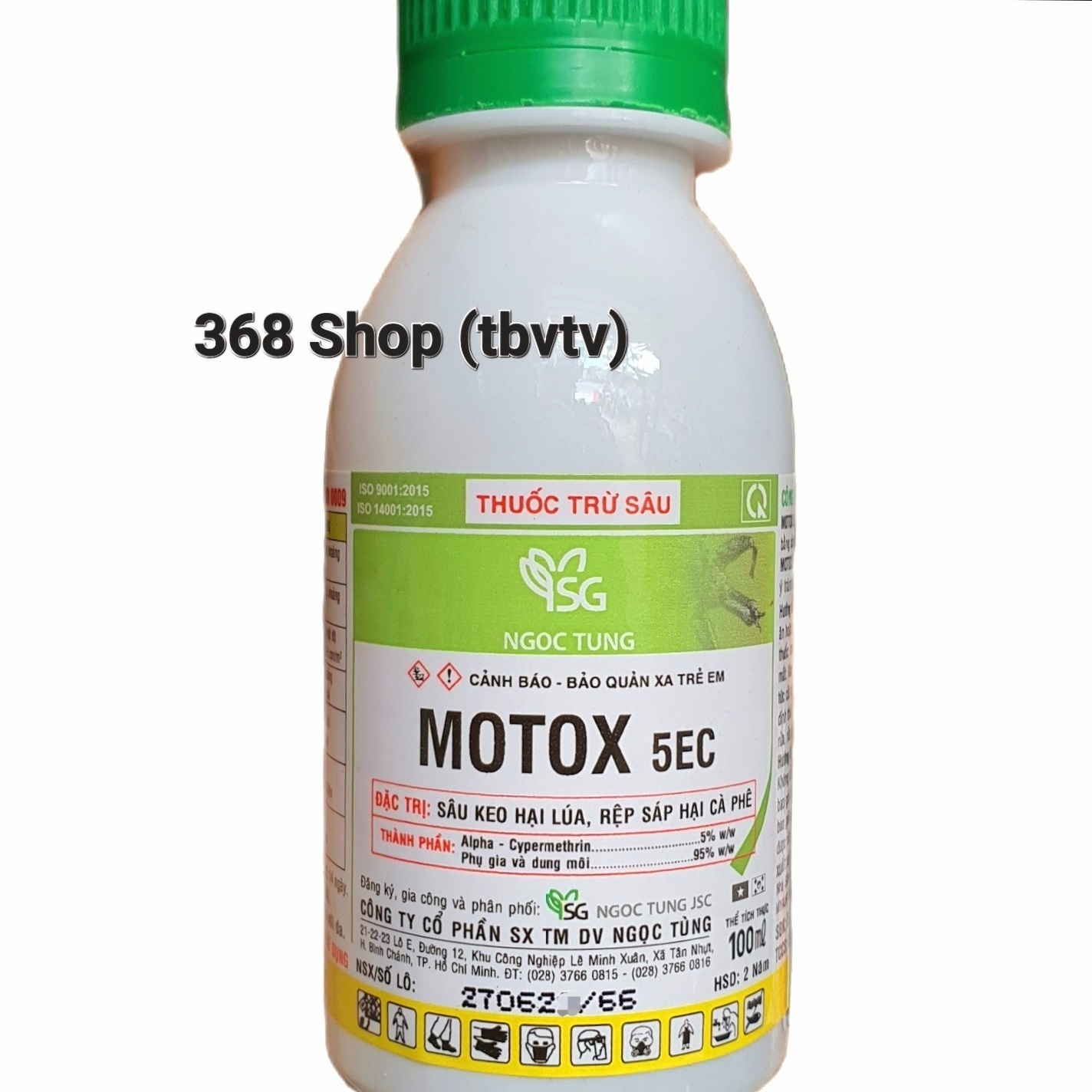 💎 Thuốc trừ sâu MOTOX 5EC (100ml)💖 Đặc T rị: Kiến, Sâu keo, Rệp sáp, Bọ trĩ, Bọ xít, sâu đục quả, muỗi.