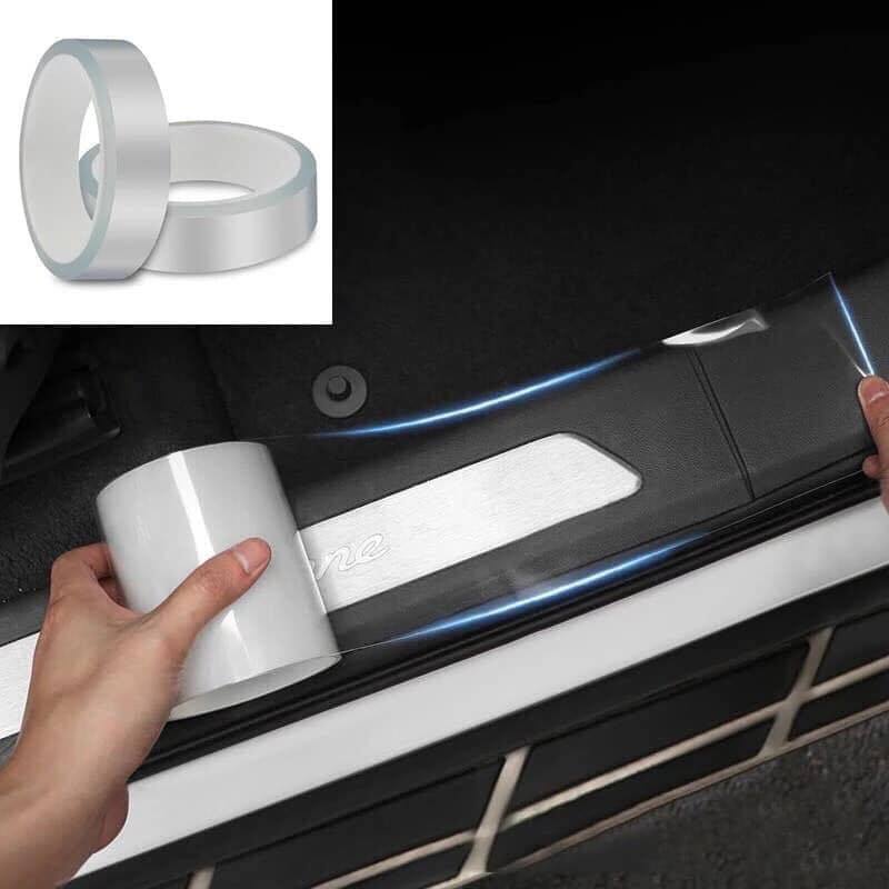 CUỘN BĂNG TRONG PHỦ NANO VÀ ACRILIC CHỐNG TRẦY XƯỚC XE ( bản 7cm dài 3m)