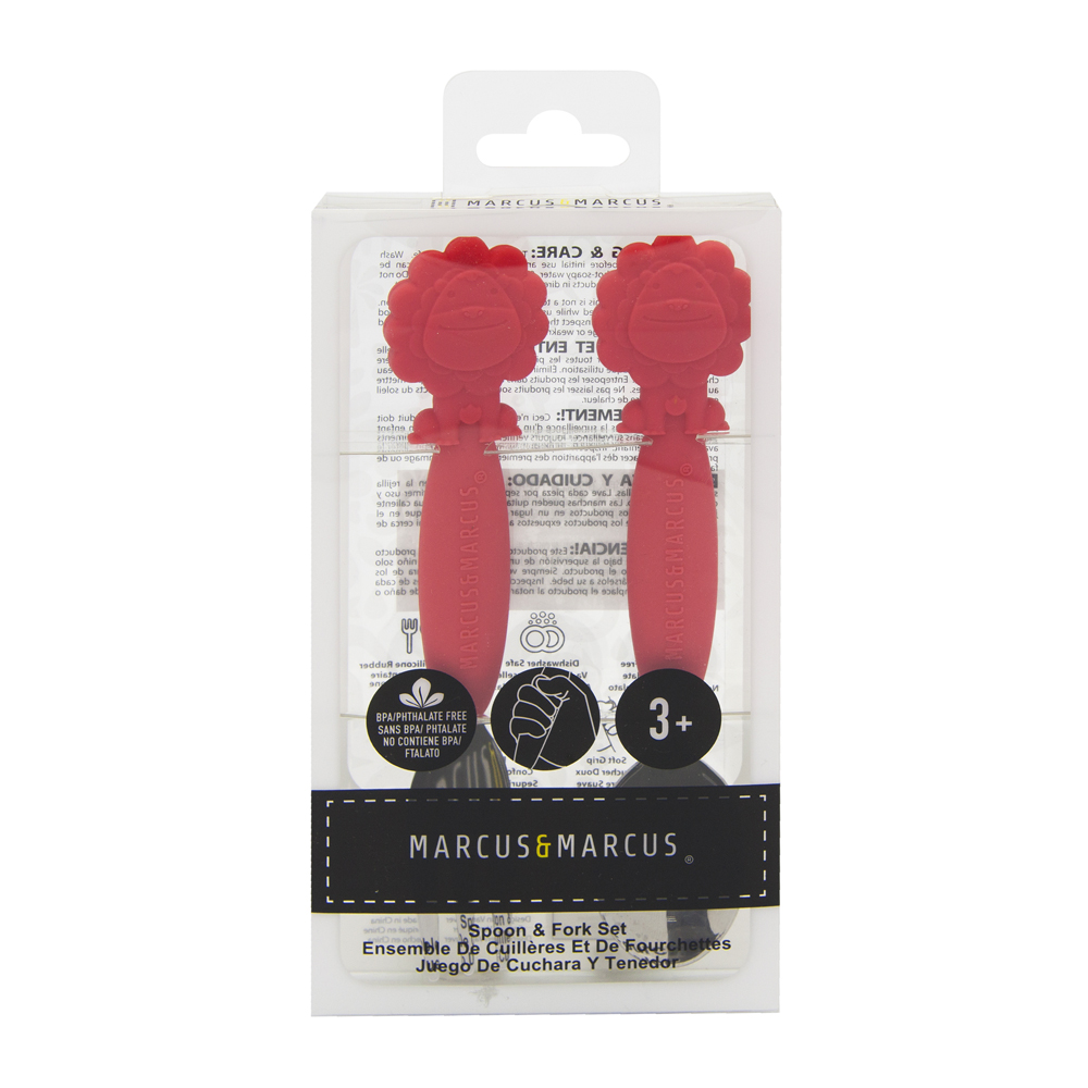 Bộ thìa nĩa ăn dặm cho bé Marcus & Marcus, từ 3 tuổi - Marcus
