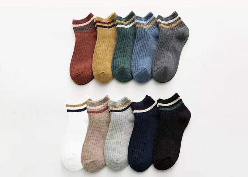 Combo 10 đôi Tất Vớ nữ ngắn cổ thể thao, cá tính