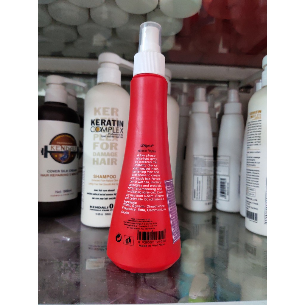 XỊT DƯỠNG TÓC ĐỎ KENDALI 250ML - Chính Hãng