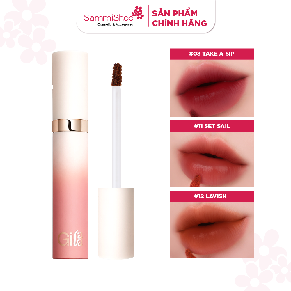 Son kem Gilaa  Long Wear Lip Cream