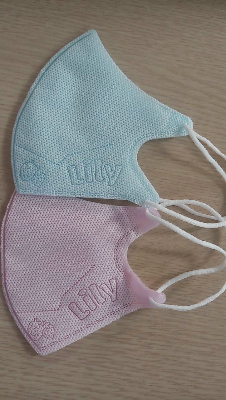 [HCM]Khẩu trang Lily cho bé combo 5 hộp 50 cái