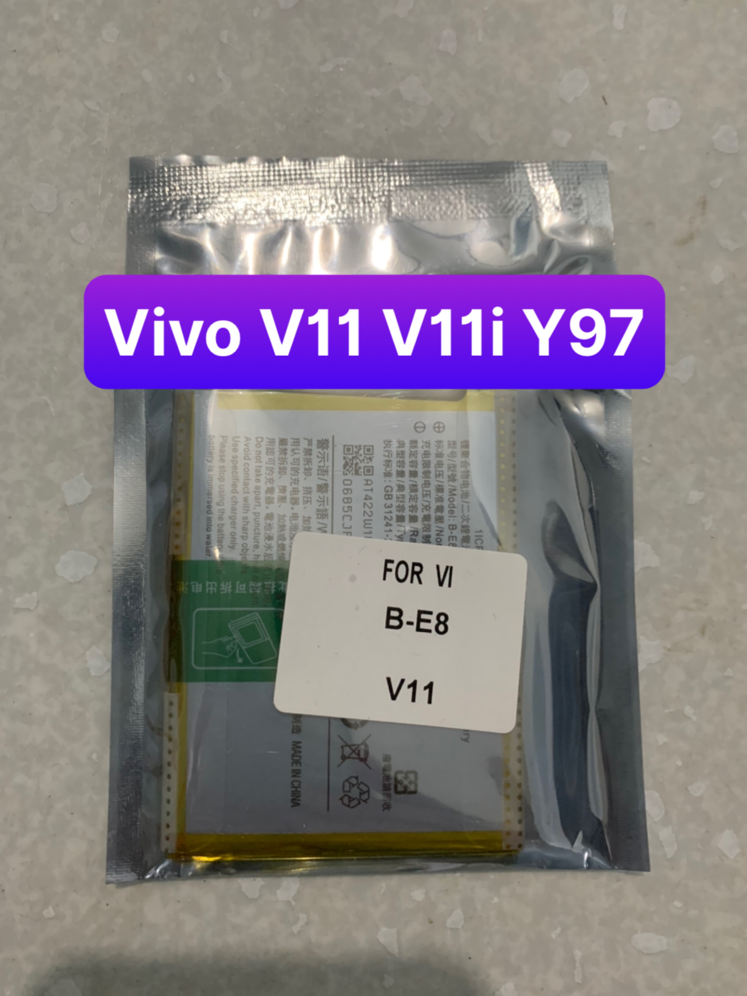 Pin vivo v11 / v11i / y97 / b-e8 / pin zin 3315mah