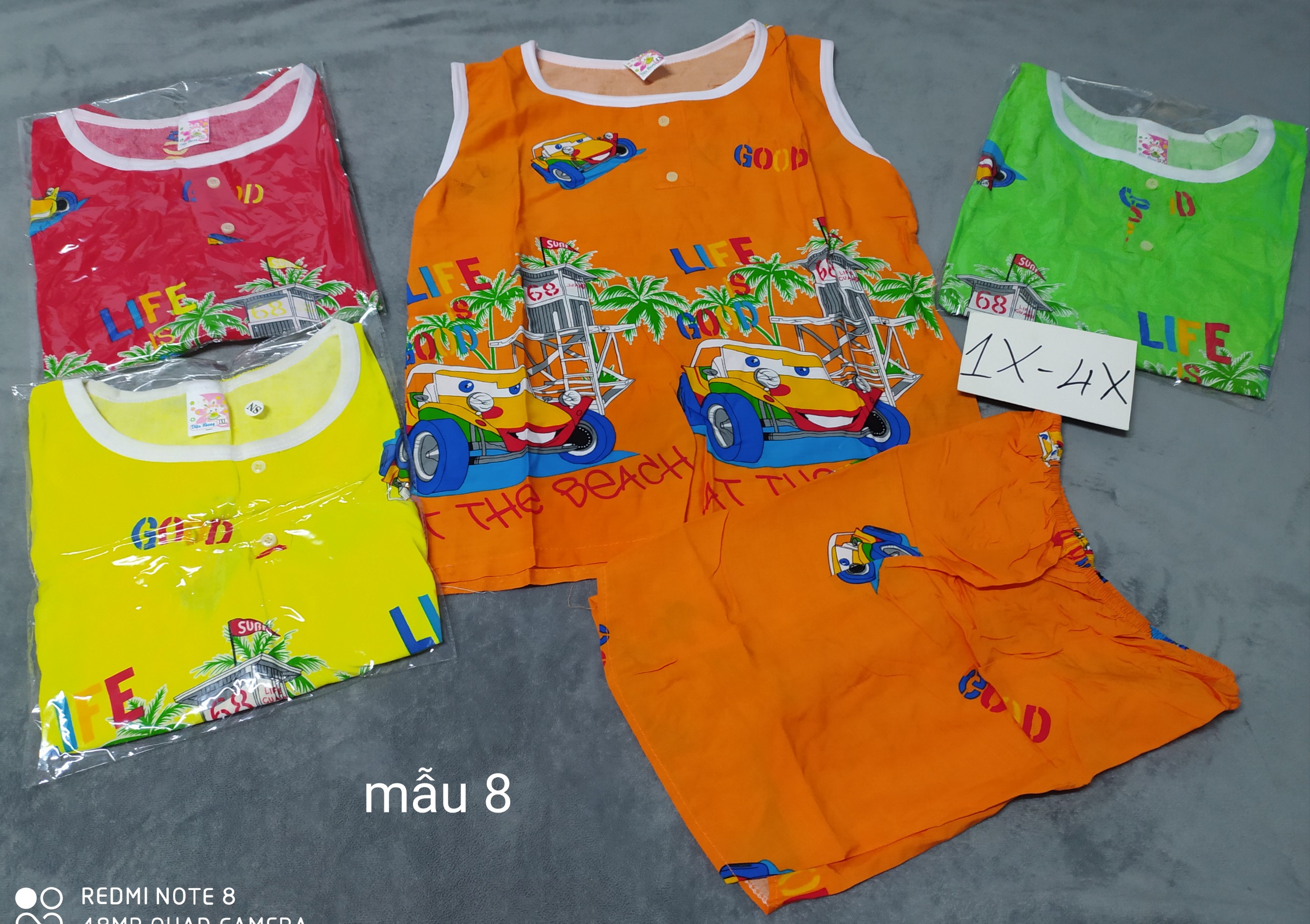 (Giao họa tiết ngẫu nhiên, không trùng nhau) Combo 3 Bộ Tole Bé Trai (4-22kg)