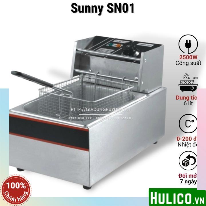Bếp chiên nhúng đơn ngập dầu Sunny SN01 - 6 lít