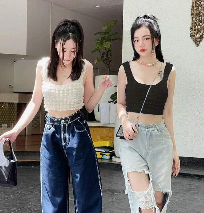 Áo Xốp Croptop Thun Co Dãn - BT Fashion