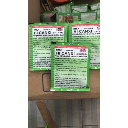 Phân bón lá Canxi hộp 10 gói