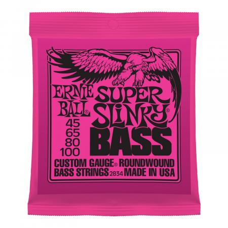 [Chính hãng] Dây đàn Guitar Bass Ernie Ball Super Slinky 4 dây (2834)