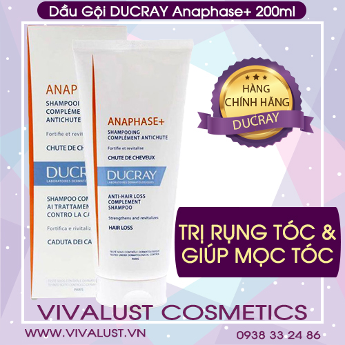 [HCM]Dầu Gội DUCRAY Anaphase+ (200ml) - Ngăn Rụng Tóc Và Hỗ Trợ Mọc Tóc