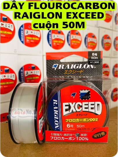 DÂY LÀM THẺO FLUOROCARBON RAIGLON EXCEED 10M