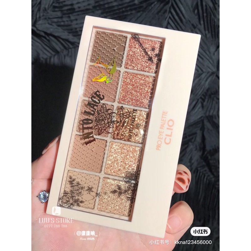 [Nhập RAISINGSTAR18, giảm 30k cho đơn 99k]Bảng Màu Mắt CLIO 08 Into Lace