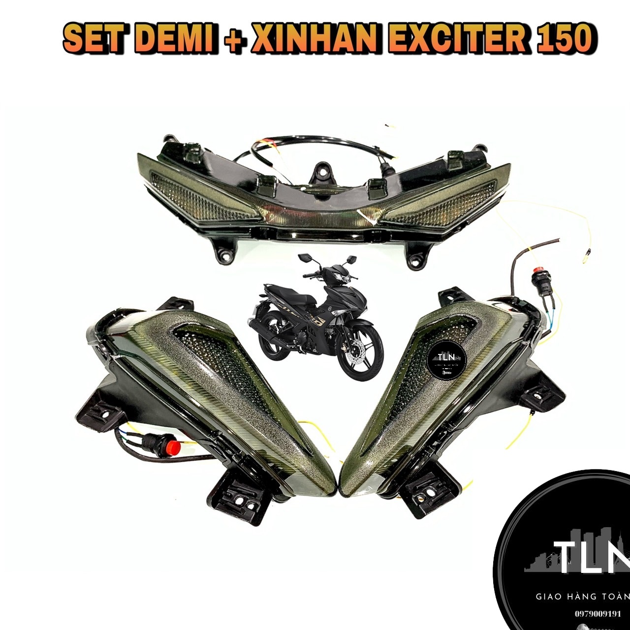 [HCM]SET DEMI VÀ XINHAN CHO EXCITER 150 HÀNG MALAY