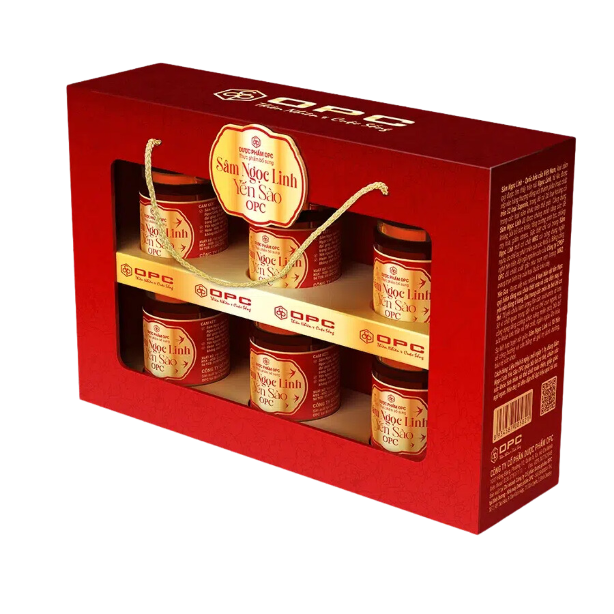 Opc Ginseng Ngoc Linh Yen Sao (Box of 6 Bottles X 75ml)