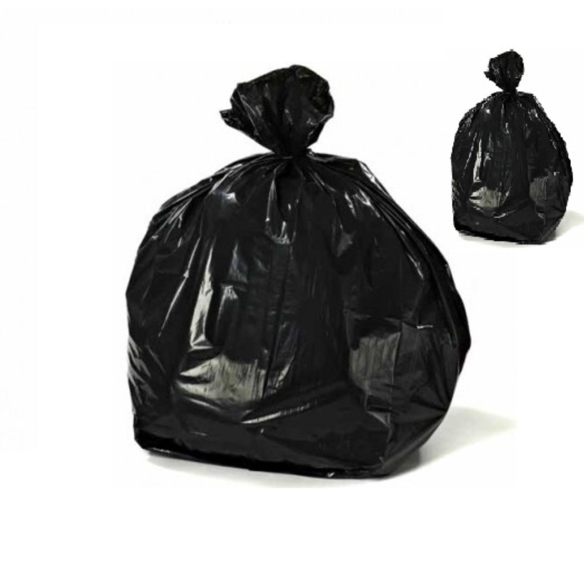 [HCM]Bao rác đen bóng 90 x 120 (dùng cho thùng 120L) - 1kg