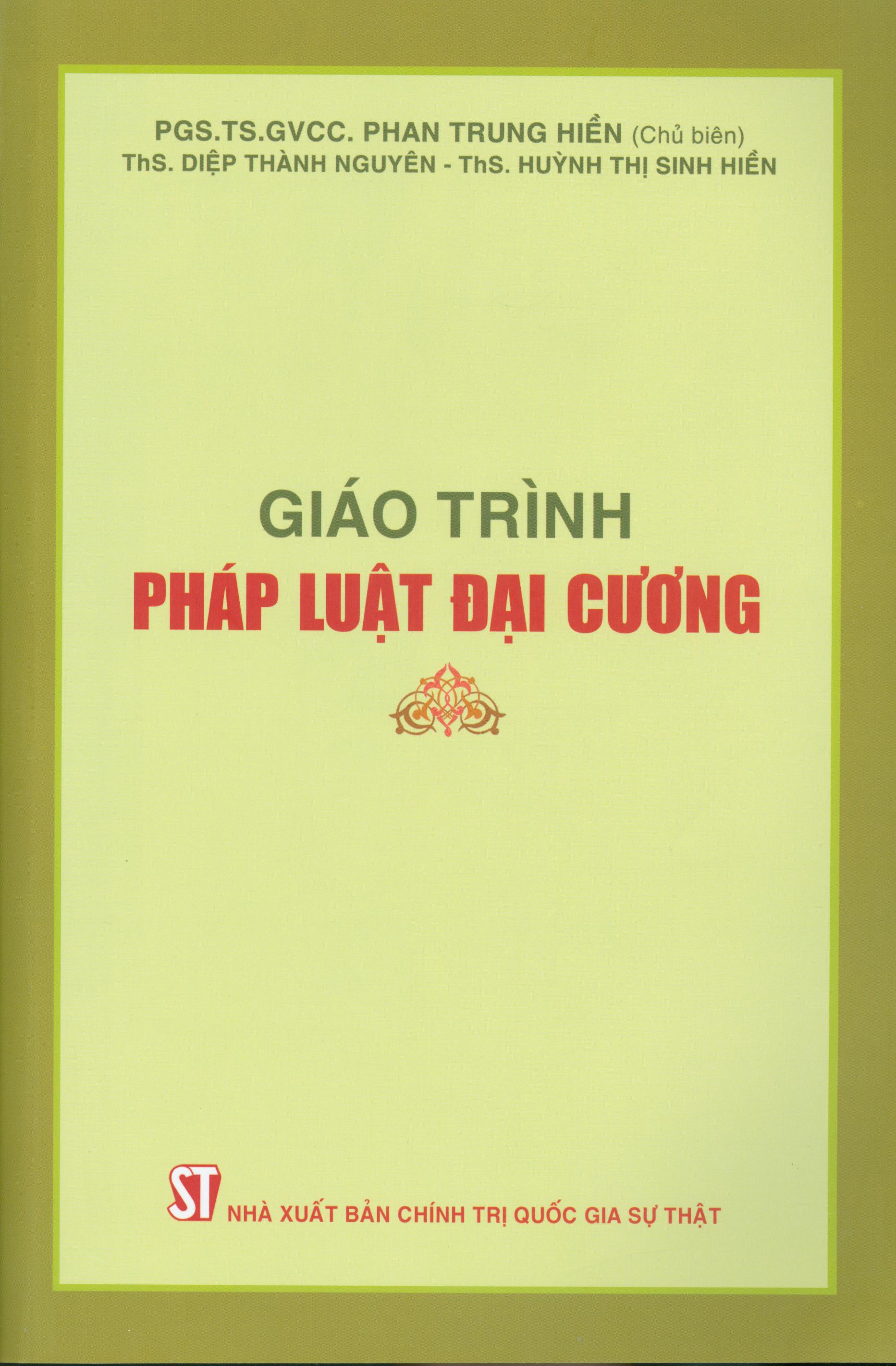 Giáo Trình Pháp Luật Đại Cương