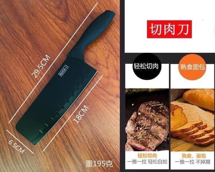 Bộ dao 5 món BUCK xám Thái Lan