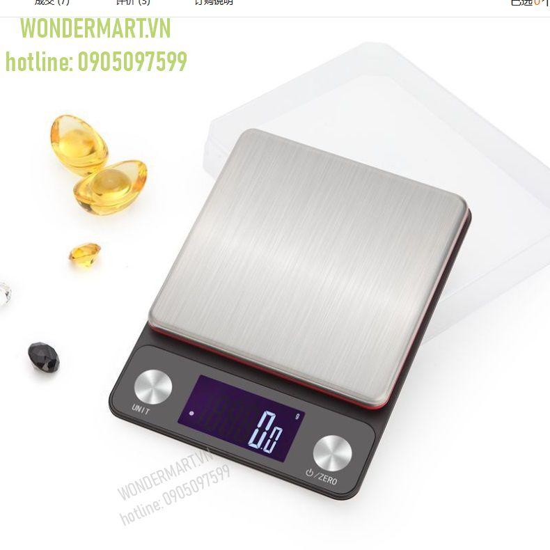 Cân điện tử nhà bếp Electronic Scale CX-K21 cân 5kg-0.1g cảm ứng màn hình LED