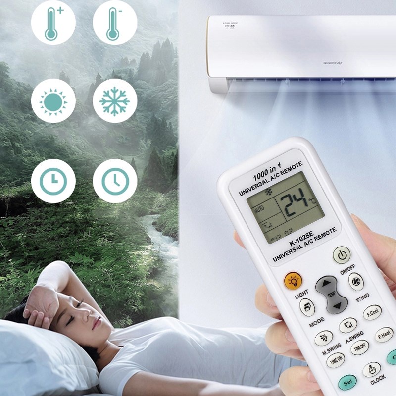 Universal Air Conditioner Remote Control Compact Low Power Consumption