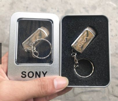 USB Sony Móc Khóa 8GB/16G/ 32G (XÁM)