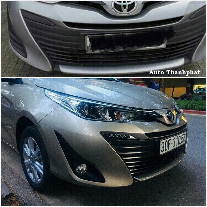 Bộ 2 đèn gầm trước Vios 2019 2020 Full bộ