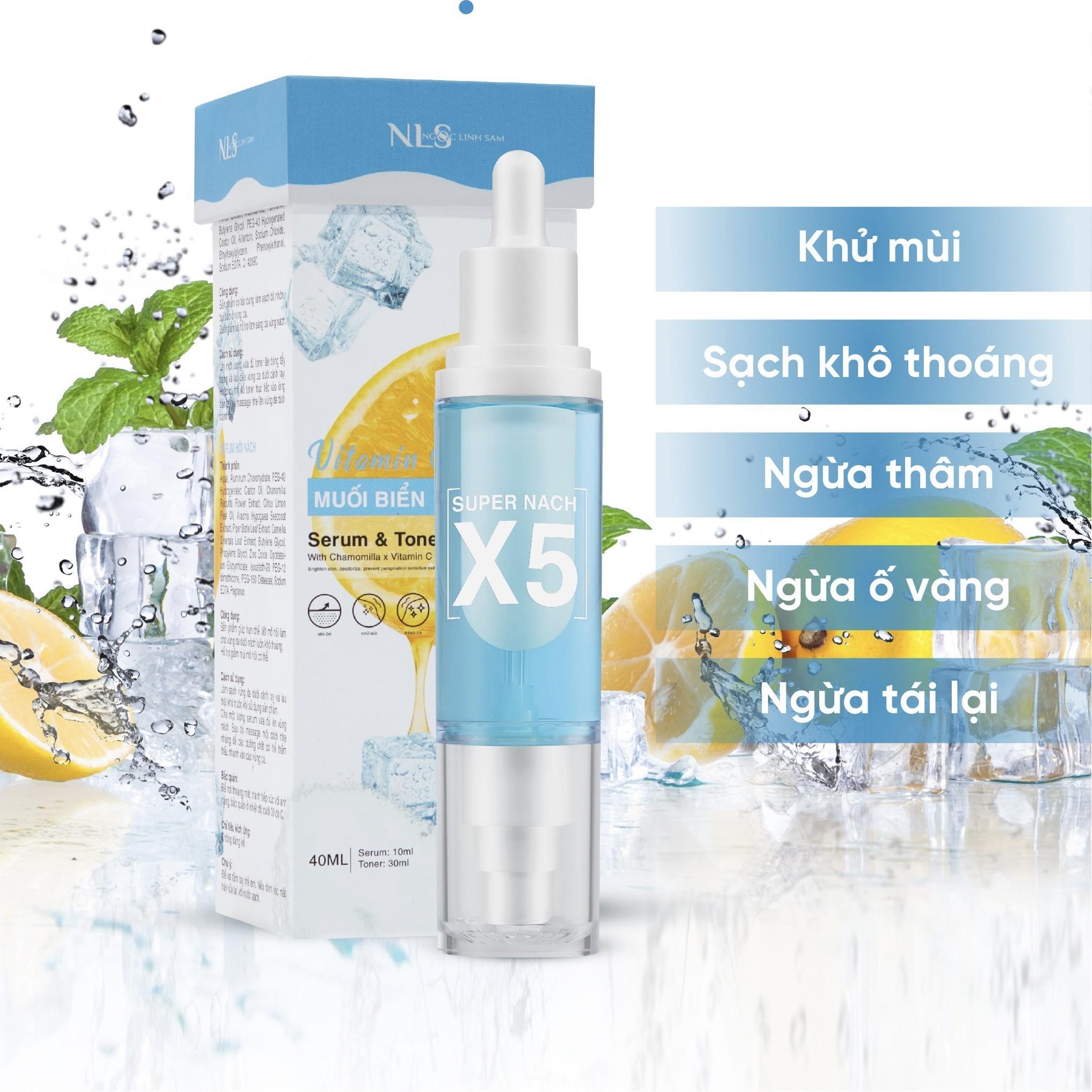 XỊT KHỬ MÙI SUPER NÁCH X5