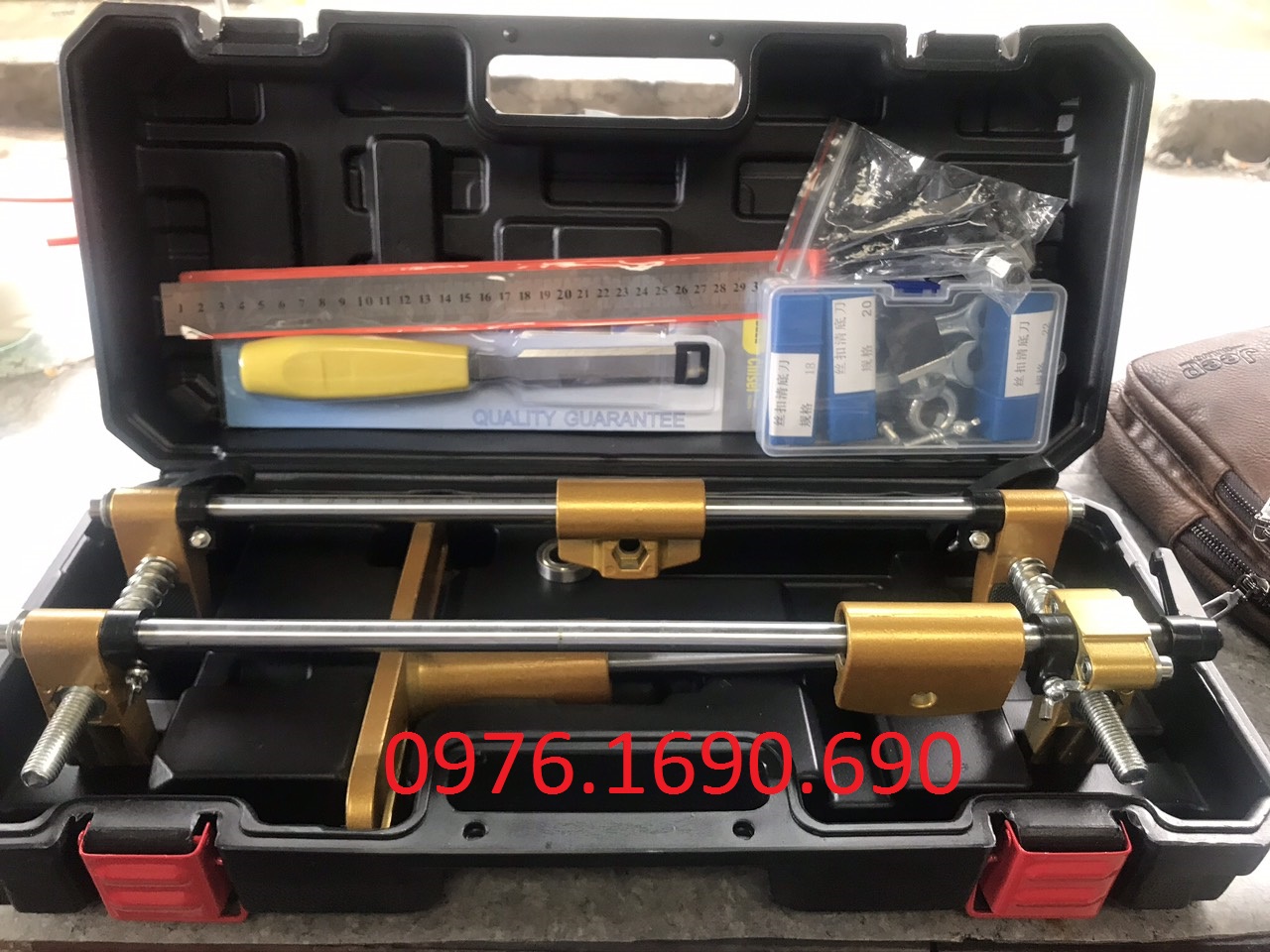 [HCM]BỘ CỮ ĐỤC KHÓA CỬA GỖ DÙNG CHO MÁY KHOAN