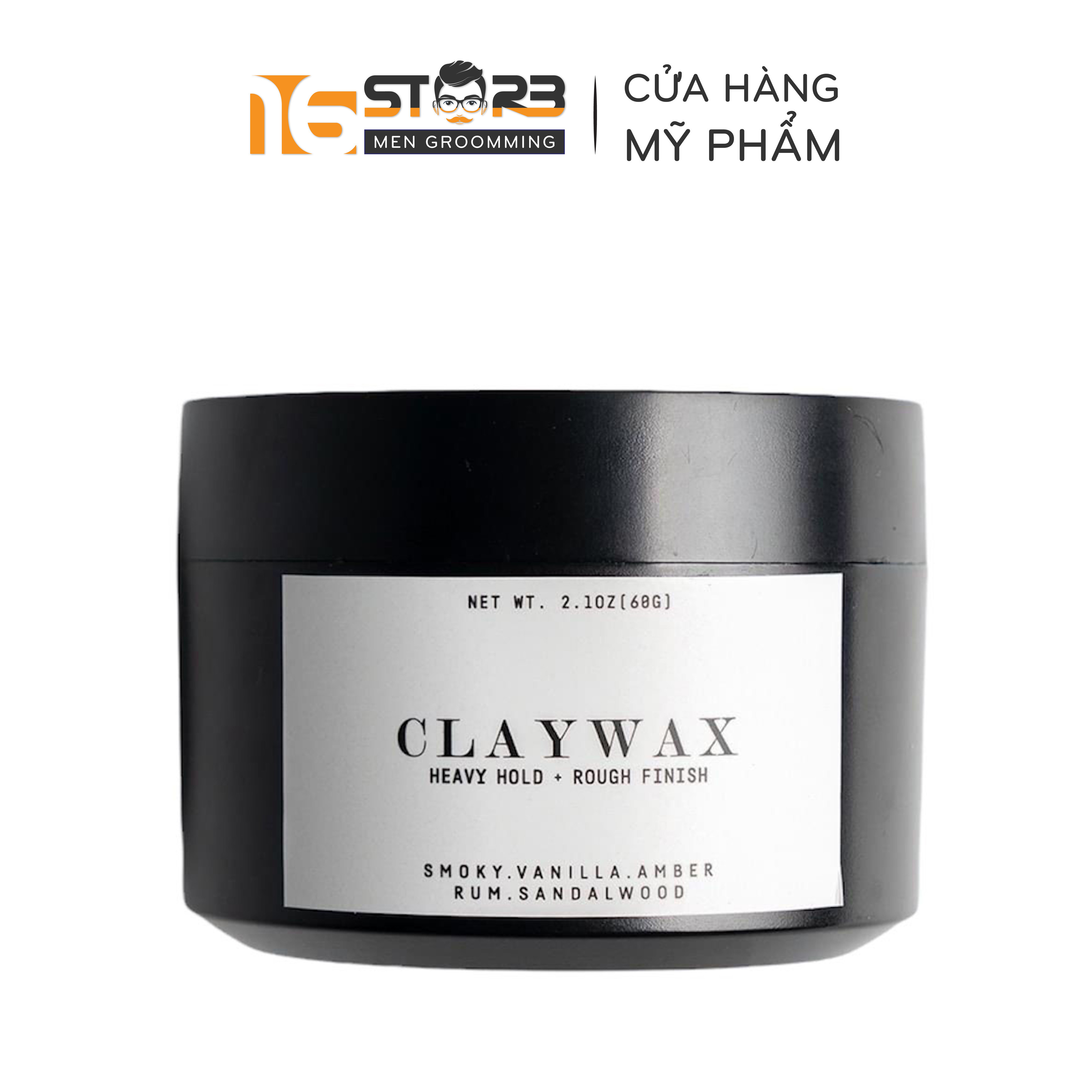 Sáp Vuốt Tóc Nam Clay Wax 60g - Rusty Lab