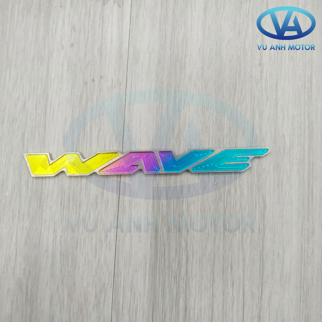 Tem titan logo stickers Mèo Thần Tài, Chữ Wave, ESP, Zhipat, RacingBoy, Ohlins, KingDrag, Durex