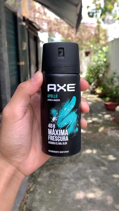 Xịt nước hoa khử mùi toàn thân nam AXE Apollo 150ml