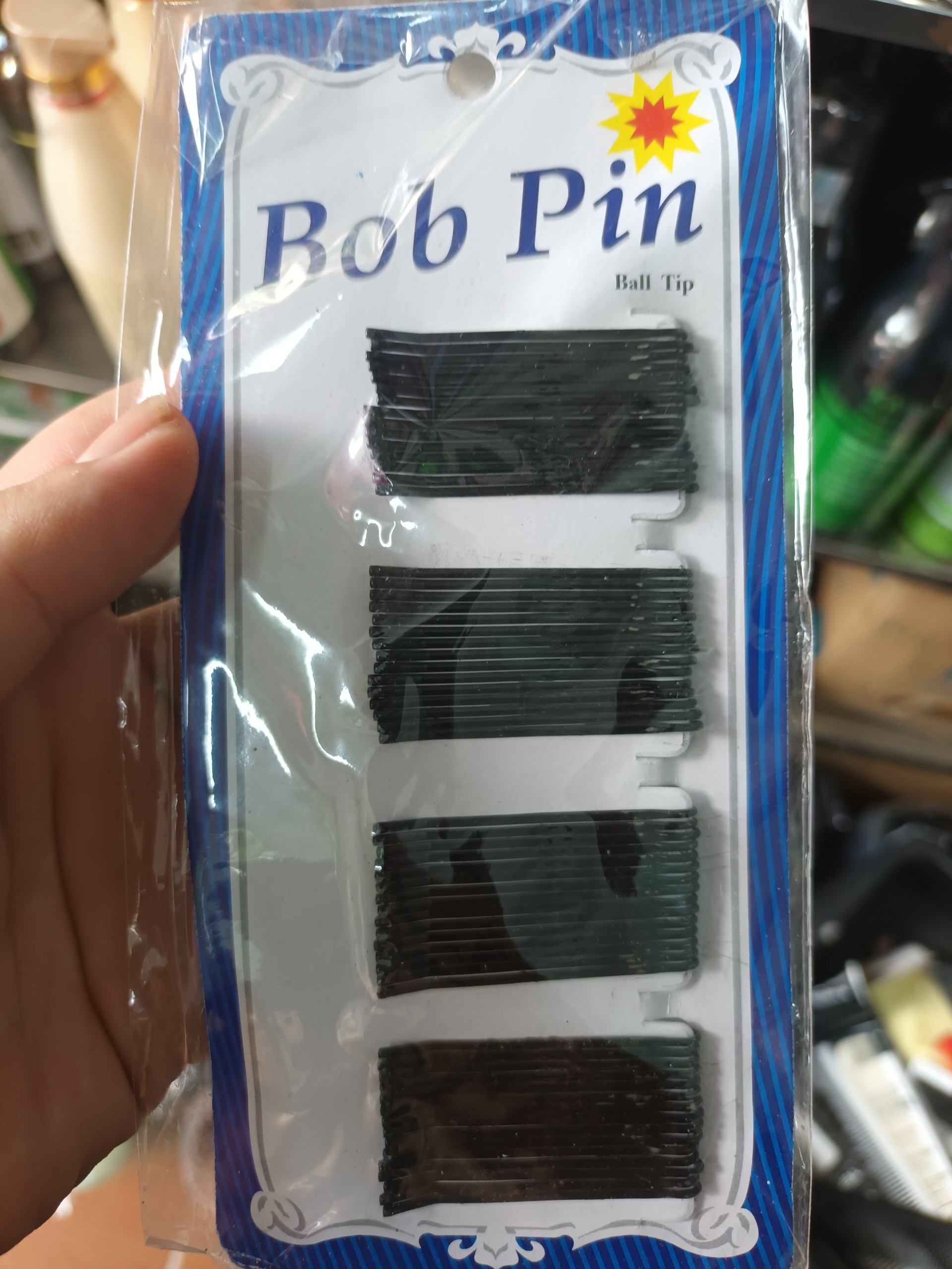 Vỉ 60 chiếc kẹp tăm kẹp tóc Bob Pin