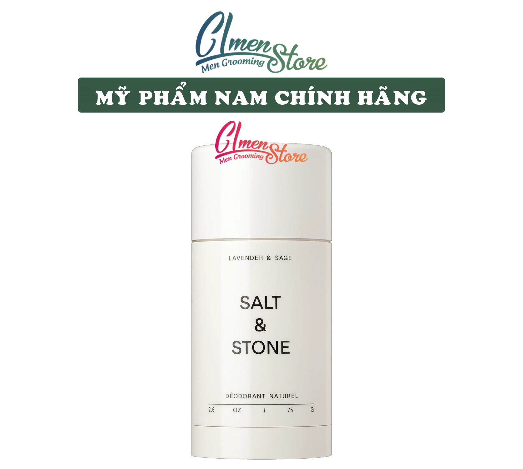 [FULL LINE] Lăn khử mùi Salt & Stone