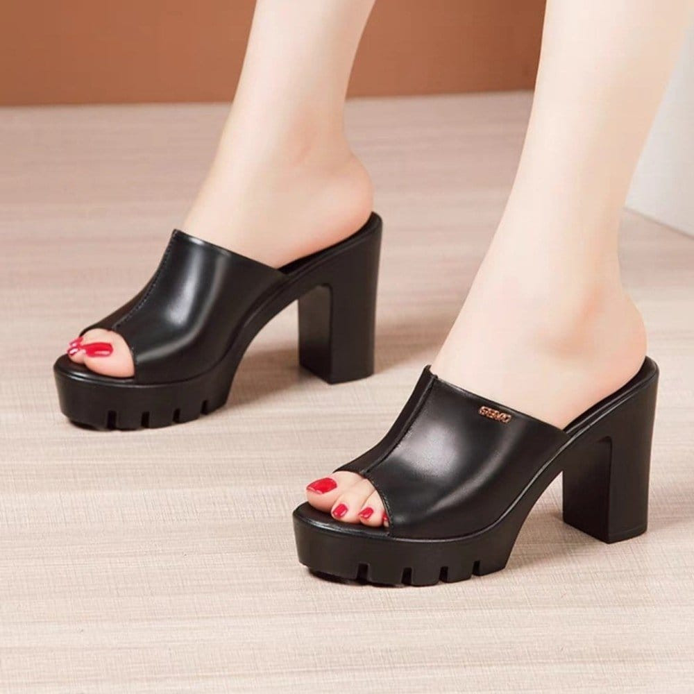 Dép cg quai bản phối chữ cao cấp