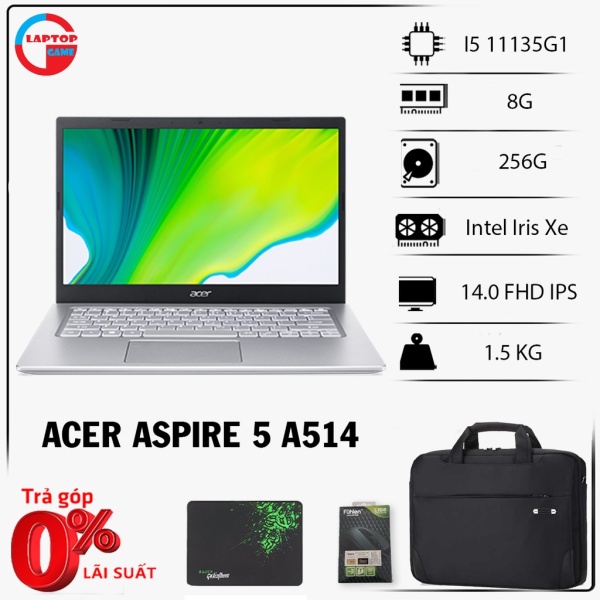 Bảng giá [MỚI 100%] Acer Aspire 5 A514-54-501Z ( Core i5-1135G7/8GB/256GB SSD14 Full HD/Intel/1.5kg) Phong Vũ