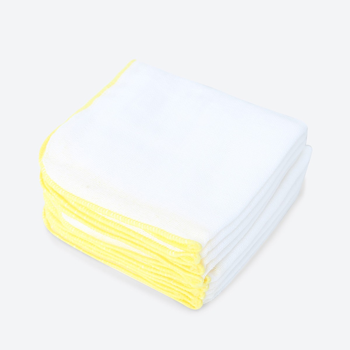 [HCM]Khăn xô sữa 4 lớp viền đẹp ( bịch 10 cái )