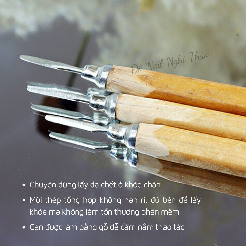 Cây lấy khóe móng chân cán gỗ