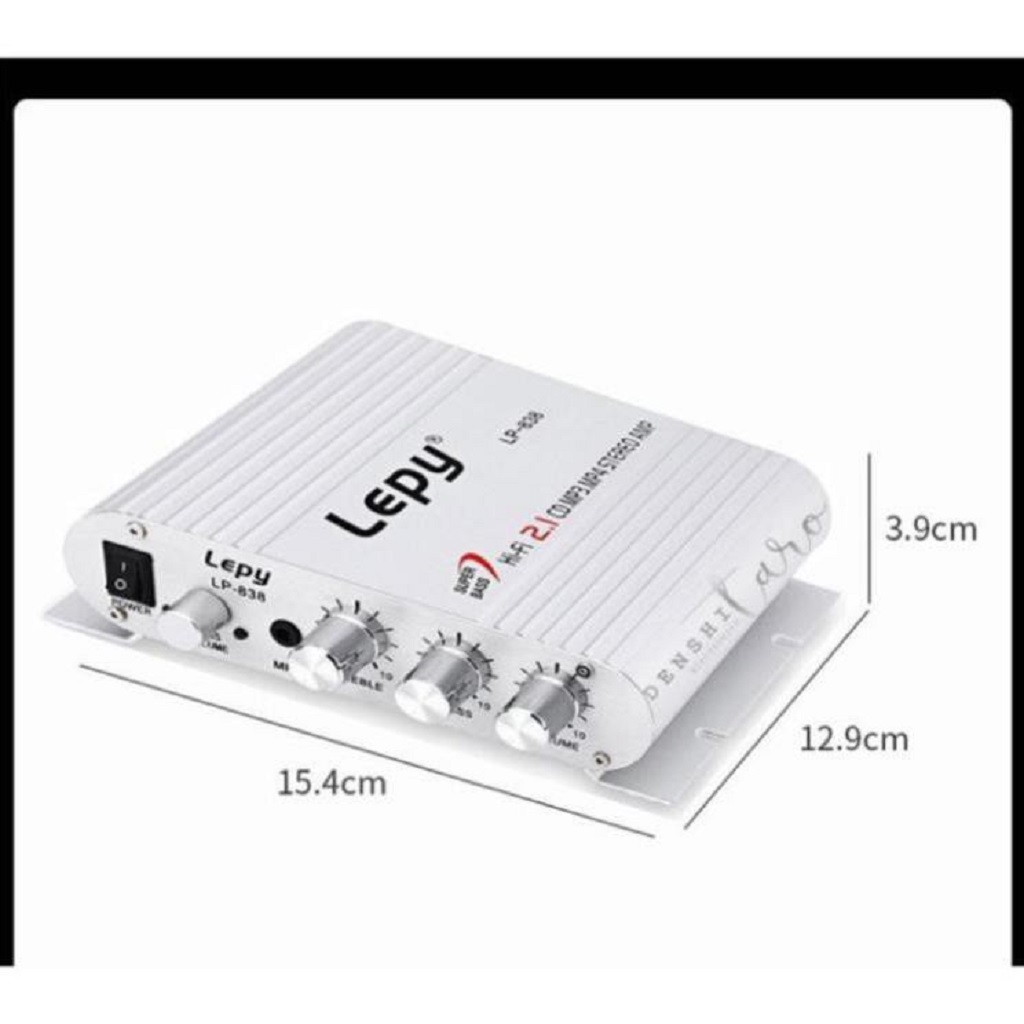 Amly Mini 838 Amply Mimi Lepy 838 12V -Dc2392
