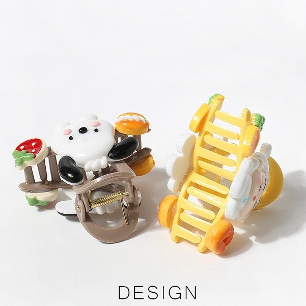z {Ảnh thật} KẸP TÓC MÁI, BẤU TÓC CUTE HÌNH THÚ  HOT TREND, ULLZANG