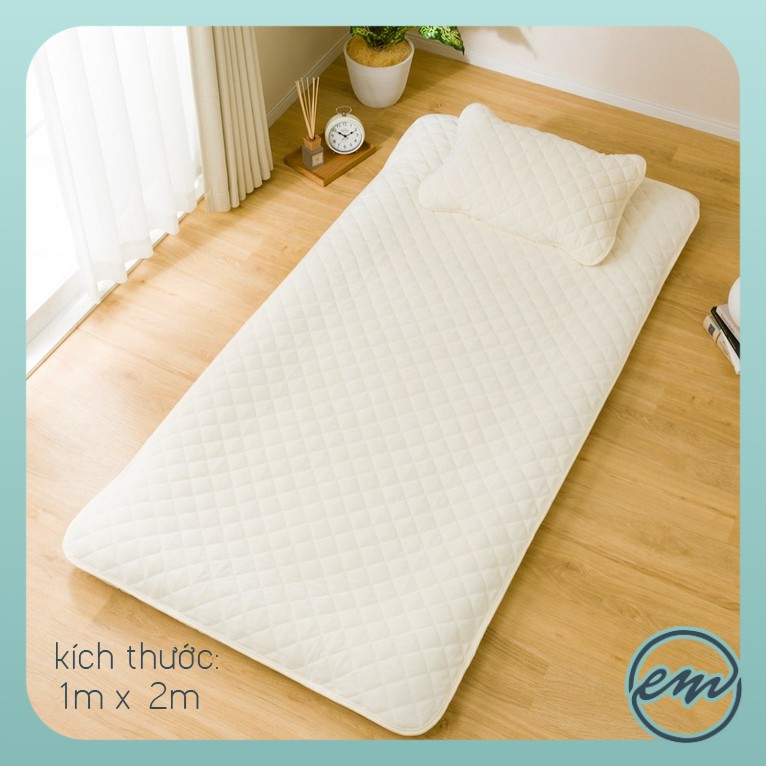 Drap bảo vệ nệm topper - Hàng xuất Nhật