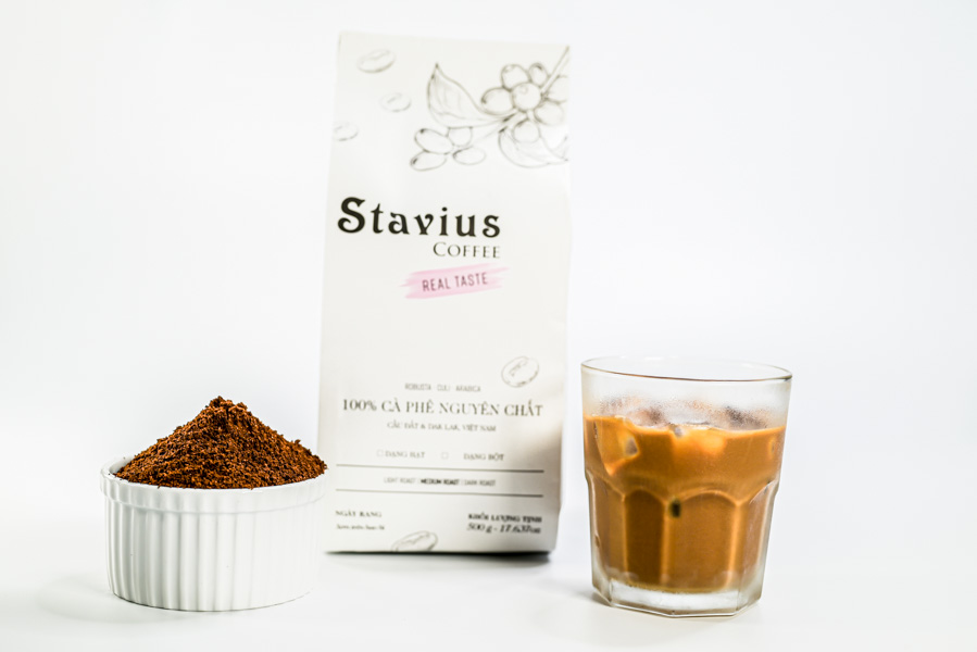 Stavius Coffee Real Taste 500g - Dạng Bột