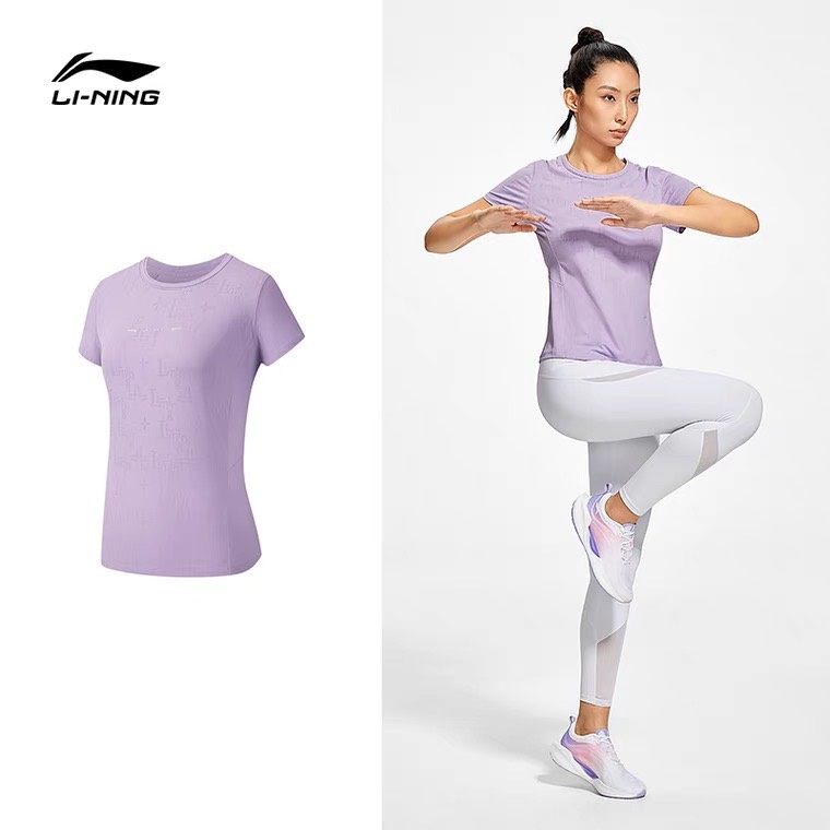 Áo Thun Thể Thao Nữ LINING ATSS836 Chính Hãng