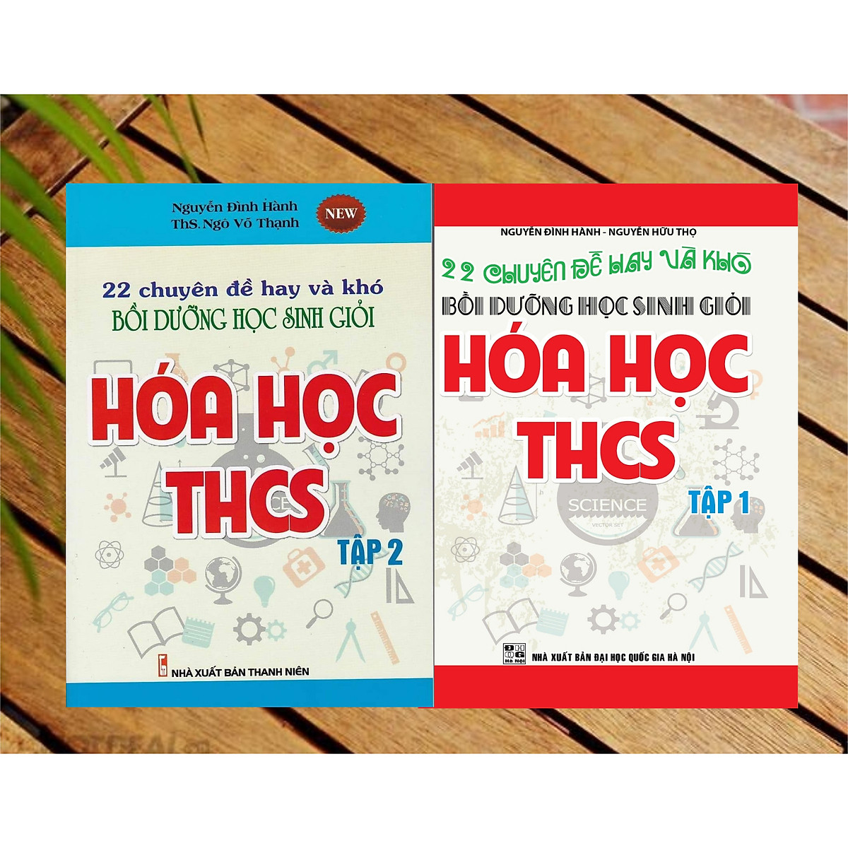 Combo 22 chuyên đề hay và khó bồi dưỡng học sinh giỏi hóa học THCS ( Tập 1 + 2 ) Phiên bản mới nhất