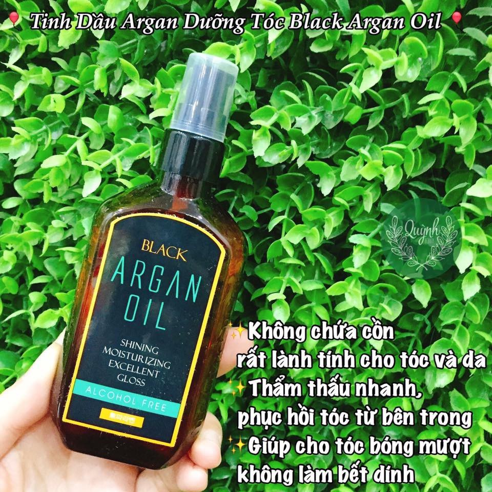 [cam kết chuẩn Auth] Tinh Dầu Argan Dưỡng Tóc Black Argan Oil